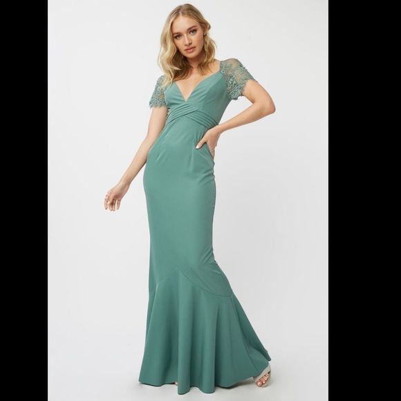 Modcloth Dresses & Skirts - ModCloth Little Mistress Nile Fishtail Maxi Dress Size 4